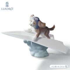 h pCbg s@  u 01006574  LLADRO Letfs Fly Away Dog Mtg v[g 