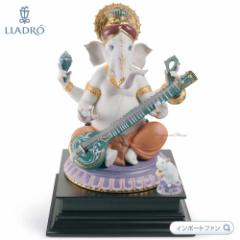 h B[ieKl[V E萧쐔3000_ qhD[ M^[ u 01007181 LLADRO Veena Ganesha Limited Edition M