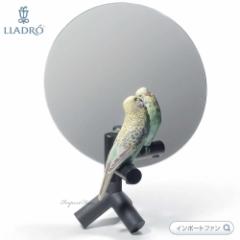 h ₳  ~[ CR  01007849 LLADRO Parrot Vanity Mirror Mtg v[g 