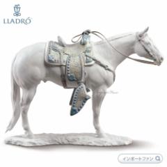 h NH[^[Ez[X zCg n E} u 01009273 LLADRO White Quarter HorseMtg v[g 