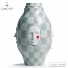 h X̔Ԑl1 TCY nCEAW u 01007257  LLADRO Conversation Vase I By Jaime Hayon Mtg v[g