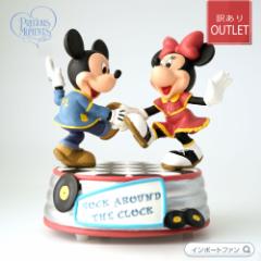 󂠂 AEgbg vVX[c ~bL[ƃ~j\ x fBYj[ 152705  Rock Around The Clock Resin Music Box Pr