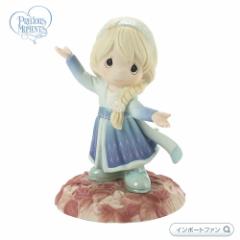 vVX[c AiƐ̏ GT ̂܂܂̎ fBYj[ 201062 Disney True To Myself Elsa Figurine Precious Momen