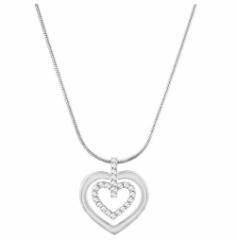 XtXL[ T[N n[g y_g Vo[ 5113776 Swarovski Circle Heart Pendant 