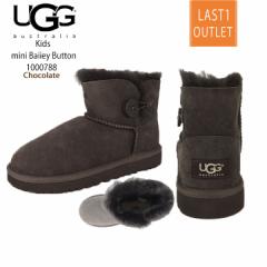 Xg1_SALE kids UGG AO LbY xC[{^ ~j Bailey Button Mini [gu[c 1000788 `R[g US1 19cm ̎q j