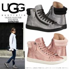 AO I[u Ob^[ Xj[J[ 1096940 UGG OLIVE GLITTER SNEAKER 