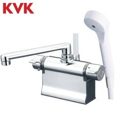 KVK デッキ形サーモスタット式シャワー KF3011T 可変ピッチタイプ 浴室