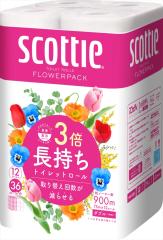 �g�C���b�g�y�[�p�[ �_�u�� �X�R�b�e�B �t�����[�p�b�N 3�{������ �g�C���b�g12���[�� 75m�_�u���i12���[����36���[�����j ���{�����N��