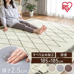 ���O 2�� �J�[�y�b�g ���O�}�b�g �O�~ ���� 2.5cm ������� �V���v�� �I�[���V�[�Y�� �ʔN �z�b�g�J�[�y�b�g�Ή� �h�� ����~�ߕt�� ����
