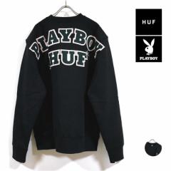 HUF nt ~ PLAYBOY vC{[C R{ RABBIT HEAD CREW XEFbg  N Y 