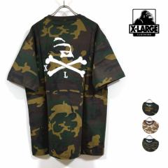 XLARGE GNXg[W SKULL CAMO S/S POCKET  TVc Y  XJ vg J |Pbg tshirt V[gX[u