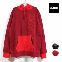 XLARGE GNXg[W 2TONE PULLOVER HOODED SWEAT p[J[  Y 