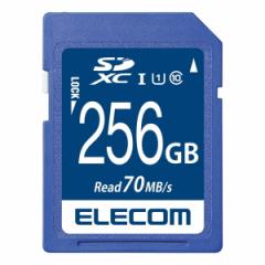 MF-FS256GU11R SDXCJ[h f[^T[rXt UHS-I U1 70MB s 256GB ELECOM [J[