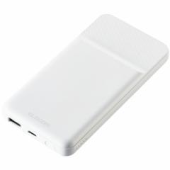 DE-C32-10000WH ELECOM [モバイルバッテリー MagSafe対応 PD対応 10000mAh USB-C×1 USB-A×1 マグネット iPhone ホワイト] メーカー直送