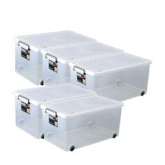 天馬(Tenma) インロック 350L 5個セット [収納ケース] メーカー直送の