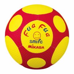 MIKASA FFF4-YR [ふあふあサッカー 縫い 約150g 黄赤]