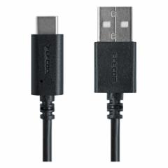 ELECOM MPA-AC05BK X}[gtHpUSBP[u USB2.0(A-C) 0.5m ubN