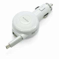 ELECOM MPA-CCC04WH VK[`[W[ Type-C [^Cv USB|[gt ܂[d 60cm 3A zCg 