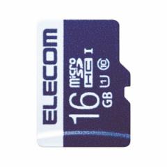 ELECOM MF-MS016GU11R MicroSDHCJ[h f[^T[rXt UHS-I U1 45MB s 16GB