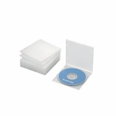 ELECOM CCD-JPCS10CR クリア [Blu-ray/DVD/CDケース 10枚セット(スリム/PP/1枚収納)]