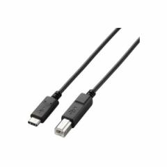 ELECOM U2C-CB10NBK USB2.0P[u C-B^Cv Fؕi 3Ao 1.0m ubN