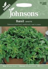 yAqz Johnsons Seeds Herbs Basil Minette n[u oWE~lbeB W\YV[h