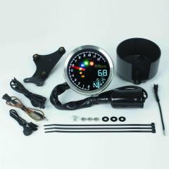SP武川 Dタイプ ホワイト＆ブラックスピードメーター SP TAKEGAWAの