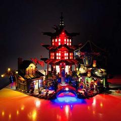 MOC LEGO レゴ 70751 レゴ ニンジャゴー 旋風の神殿 LED ライト キット 
