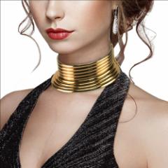 �y�u���z�z���z �����O�l�b�N�`���[�J�[ 1�̔� ��� �񒷑��� �����O�l�b�N�l�b�N���X �V���o�[ ���F ��F �S�[���h ���� �o���� ����