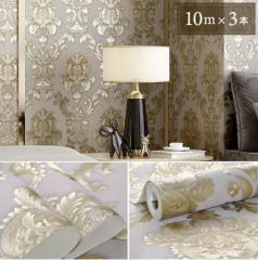 ǎ _}XN ItzCg S[h 3{Zbg 53cm~1000cm ̂Ȃ^Cv DIY ͗lւ 킢 damask NX C OWA