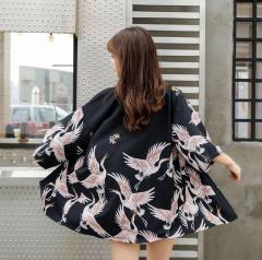 仕立上 小紋“単衣仕立 紫鹿の子地 吉原つなぎ「舞台衣装・ステージ衣装