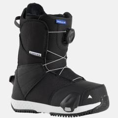 25-26 Burton �o�[�g�� �X�m�[�{�[�h�u�[�c �L�b�Y �X���[���Y Step On Smalls �X�e�b�v�I�� Black 2438310A02