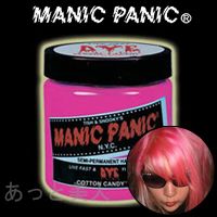 �}�j�b�N�p�j�b�N �R�b�g���L�����f�B�[�s���N 118ml �w�A�J���[ MANIC PANIC ���[
