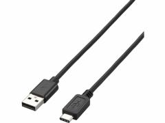 GR USB2.0P[u(A-TypeC) 1m ubN U2C-AC10BK