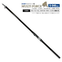 �ނ�� �}���`�t�H�[�X�� 5-540 �ނ� ���� ������� �W���S��5.4m �p��6�{ ���d450g �d�����@105cm �t�B�b�V���O ���b�h FIVE STAR