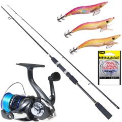 ダイシン 勇志 2本物竿掛セット 口巻 大砲万力 コクタン(daishin