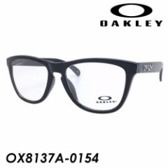 OAKLEY I[N[ Kl FROGSKINS RX A OX8137A-0154 POLISHED BLACK 54mm tbOXL Ki/ۏ؏t