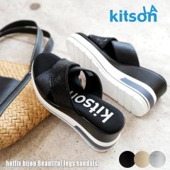 kitson �L�b�g�\�� �~���[���T���_�� ���f�B�[�X �X�|�[�e�B�[ �r�W���[ ঒��� �^���� �N���X�x���g �E�G�b�W �v���b�g�t�H�[�� �y�� �T