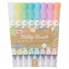 [ [։ ] ~L[ubV 8FZbg Milky Brush ؂Ă GFH-P8ST Pentel y ~L[y pXe M؂ J[ My 