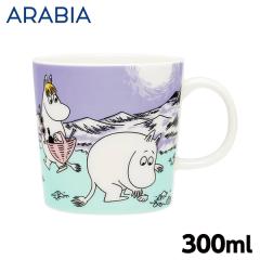 �A���r�A ���[�~�� �}�O �r�[�`�f�C 300ml �}�O�J�b�v ARABIA Moomin�w���������i�ꕔ�n�揜���j�x