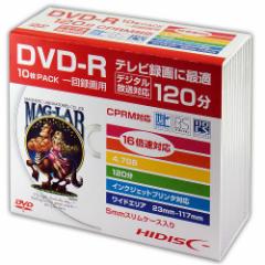 HIDISC DVD-R ^p 120 16{Ή 10 HDDR12JCP10SC