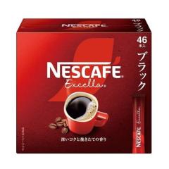 エクセラ スティックコーヒー ブラック 46P ネスレ ネスカフェ