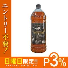 10/25����P3% ����� �U �X�����W�o�[ �E�C�X�L�[ THE SLAINTE MHOR WHISKY 37�x �y�b�g 4000ml 4L 2�{ ��������4�{�܂œ����\