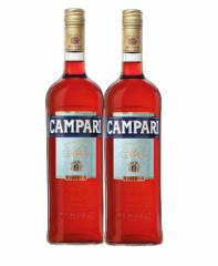 送料無料 リキュール カンパリ 25度 1000ml 1L×2本