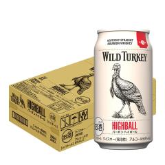 Wild Turkey ���C���h�^�[�L�[ �o�[�{���n�C�{�[�� 8�x 350ml�~1�P�[�X/24�{