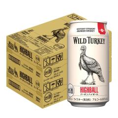 Wild Turkey ���C���h�^�[�L�[ �o�[�{���n�C�{�[�� 8�x 350ml�~2�P�[�X/48�{