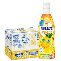 �A�T�q���� �J���s�X CALPIS �^�Ẳʎ��p�C�� �v���X�`�b�N�{�g��470ml�~1�P�[�X/12�{