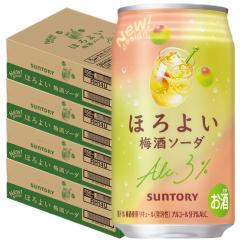 �T���g���[ �ق�悢 �~���\�[�_ 350ml�~4�P�[�X/96�{