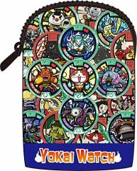 妖怪ウォッチ new NINTENDO 3DSLL 対応 ソフトポーチ メダル柄ブルーVer.(中古品)
