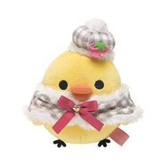リラックマ パリのいちごテーマ あつめてぬいぐるみ キイロイトリ(中古